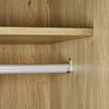 Ingrid 2 Door Wardrobe - Light Brown - ING005