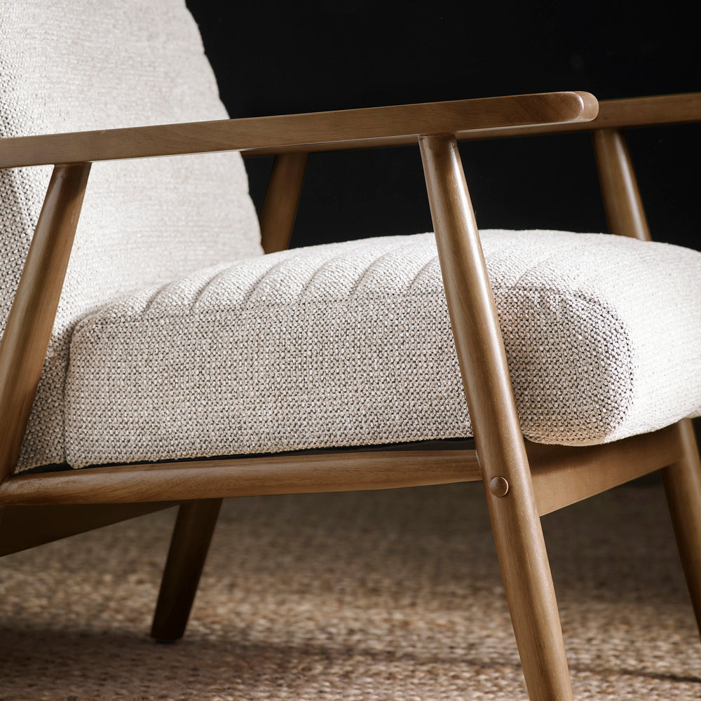 Ivy Armchair - White - IVY001