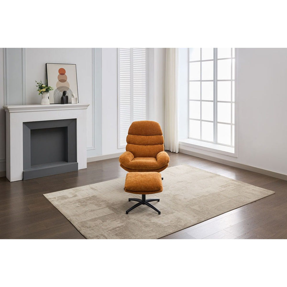 Clark Leisure Chair W/Footstool