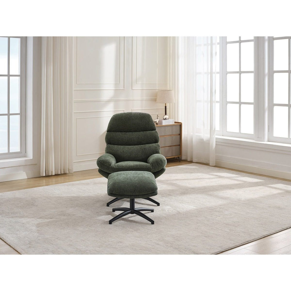 Clark Leisure Chair W/Footstool