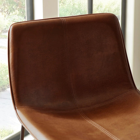 Set of 2 Joren Bar Stools - Brown - JOR103