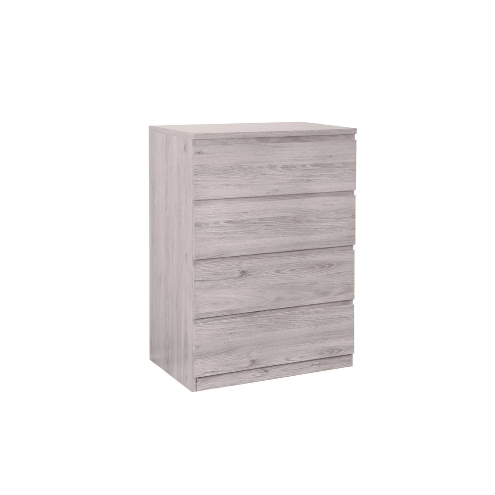 Jupiter 4 Drawer Chest - Grey - JUP305