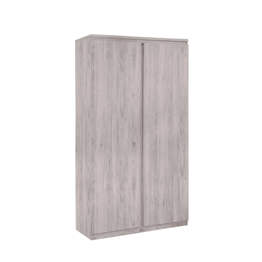 Jupiter 2 Door Wardrobe - Grey - JUP306