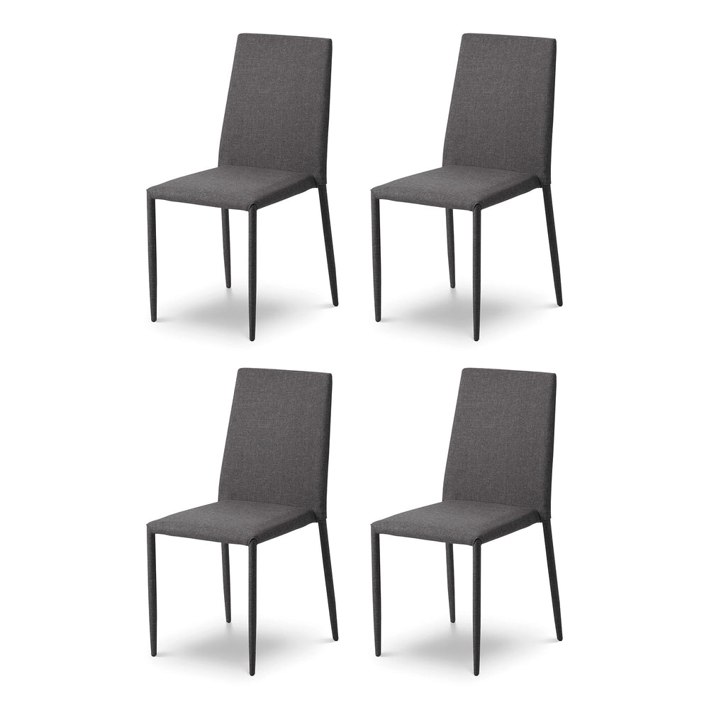 Jazz Dining Chair (Set of 4) - Black - JAZ006