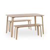 Kaito Dining Table - Light Brown - KAI003