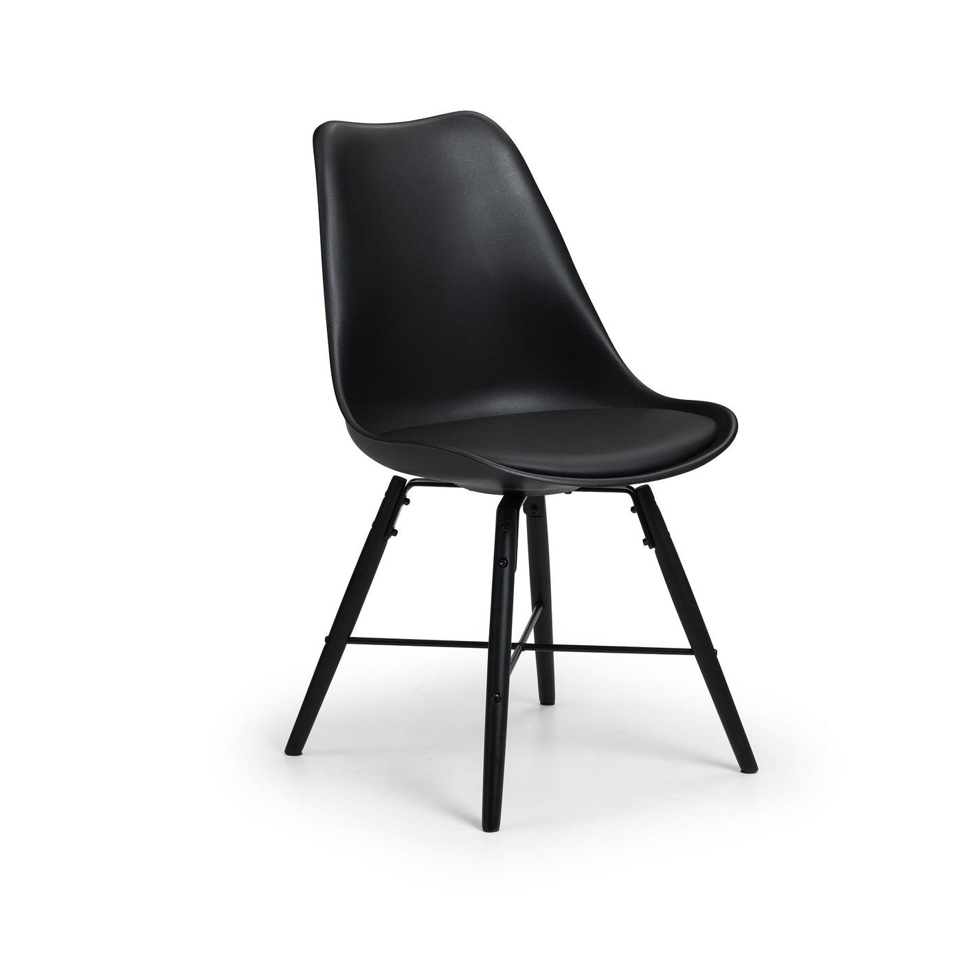 Kari Dining Chair (Set of 2) - Black - KAR101