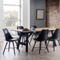 Kari Dining Chair (Set of 2) - Black - KAR101