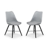 Kari Dining Chair (Set of 2) - Black - KAR101