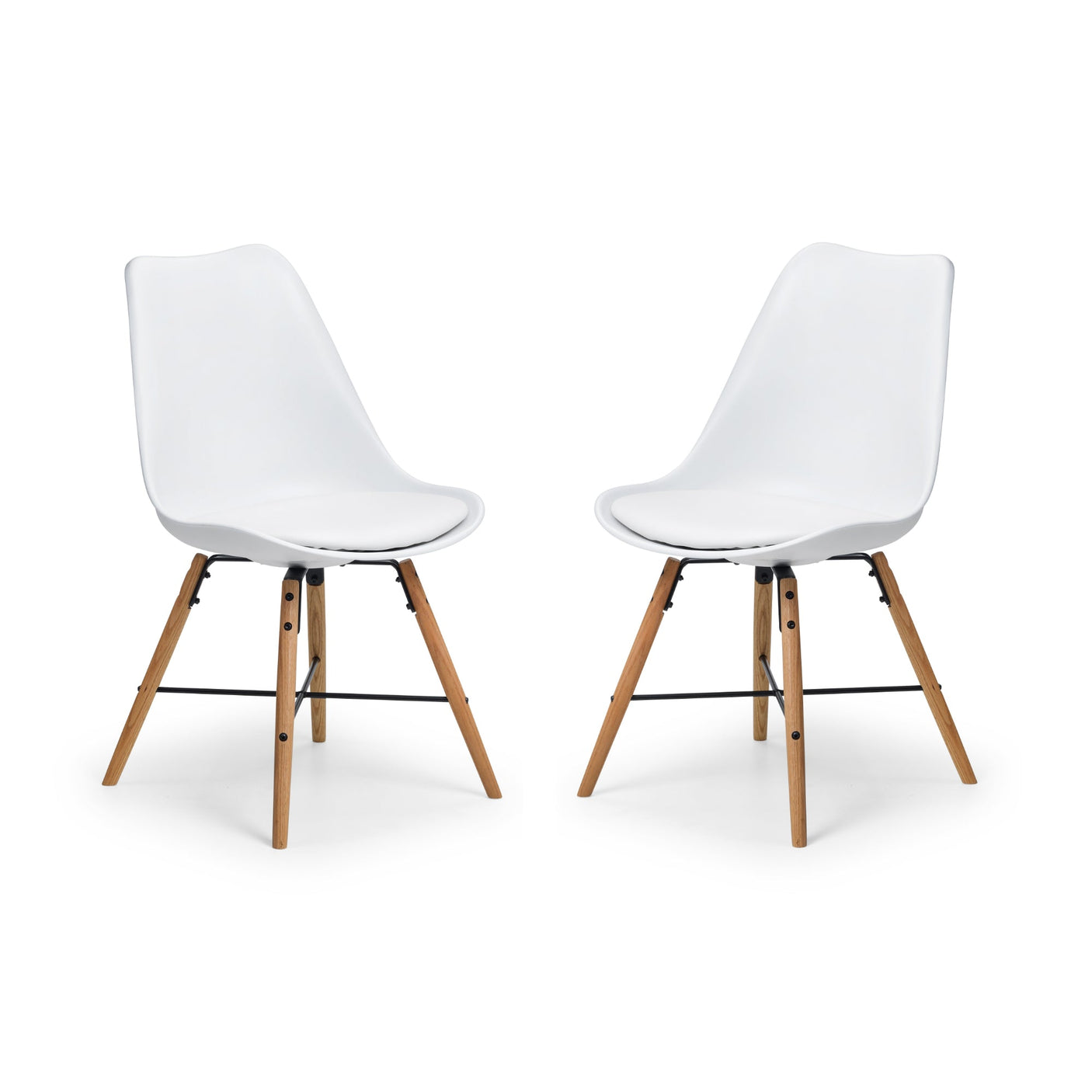 Kari Dining Chair (Set of 2) - Black - KAR101