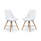 Kari Dining Chair (Set of 2) - Black - KAR101
