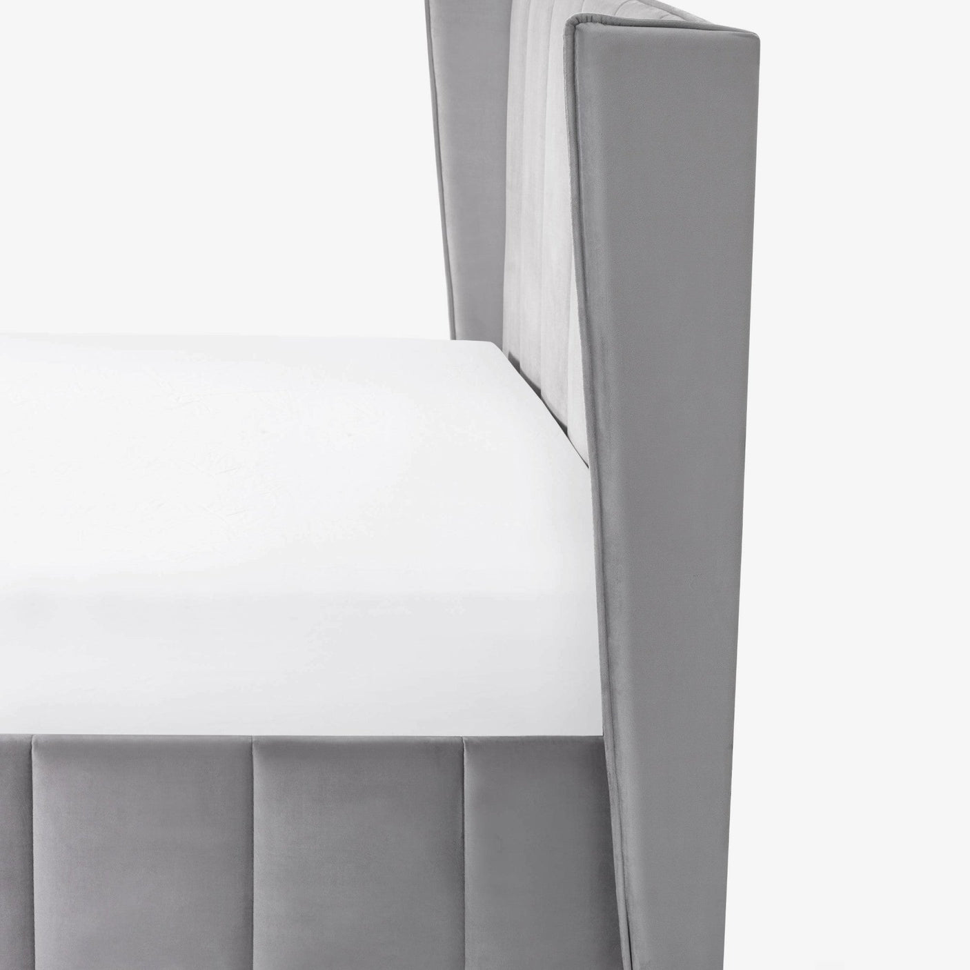 Katie Bed - Grey / 135cm - KAT201