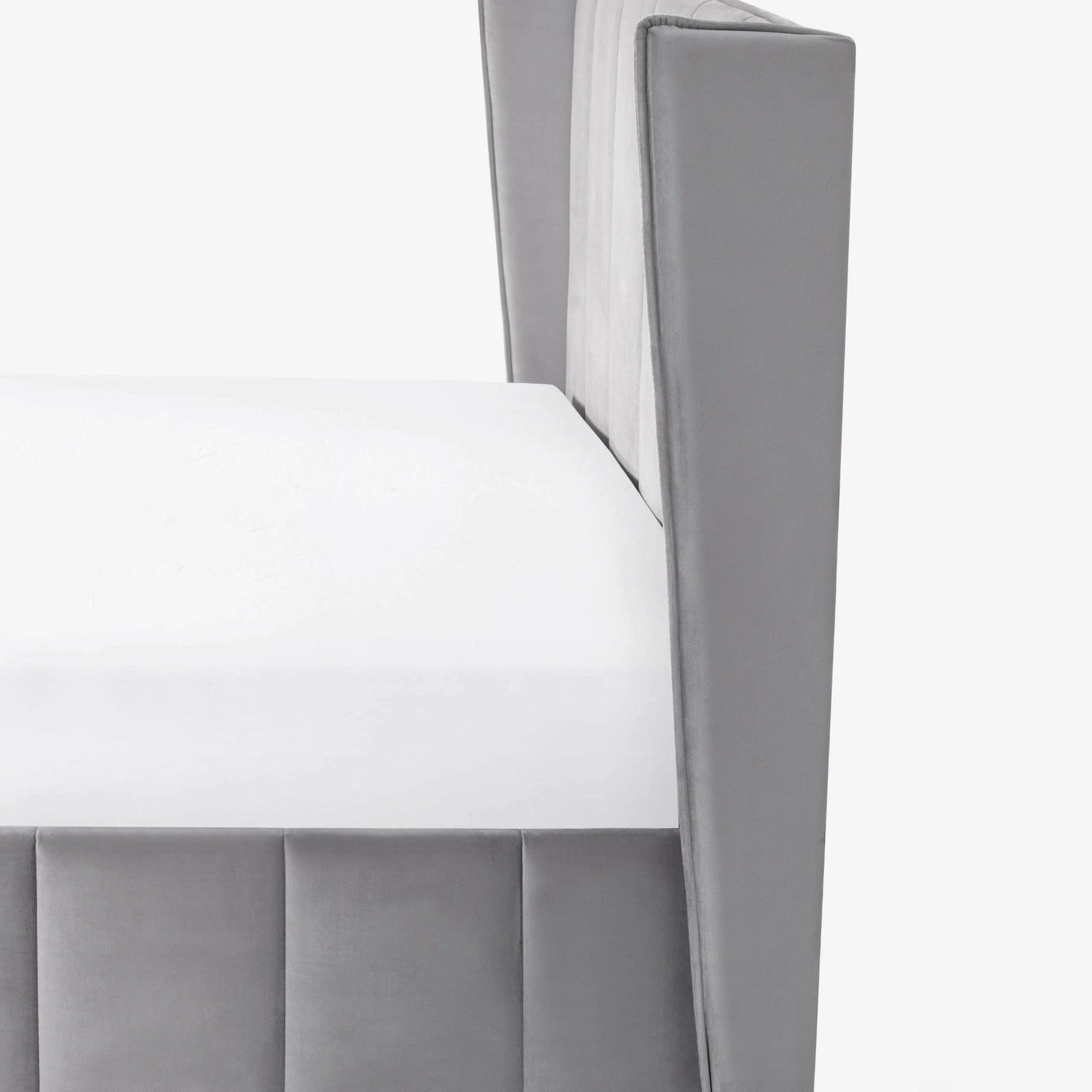 Katie Ottoman Storage Bed - Grey / 135cm - KAT301