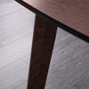 Kensington Extending Dining Table - Dark Brown - KEN201