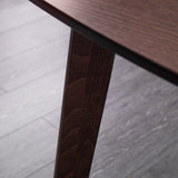 Kensington Extending Dining Table - Dark Brown - KEN201