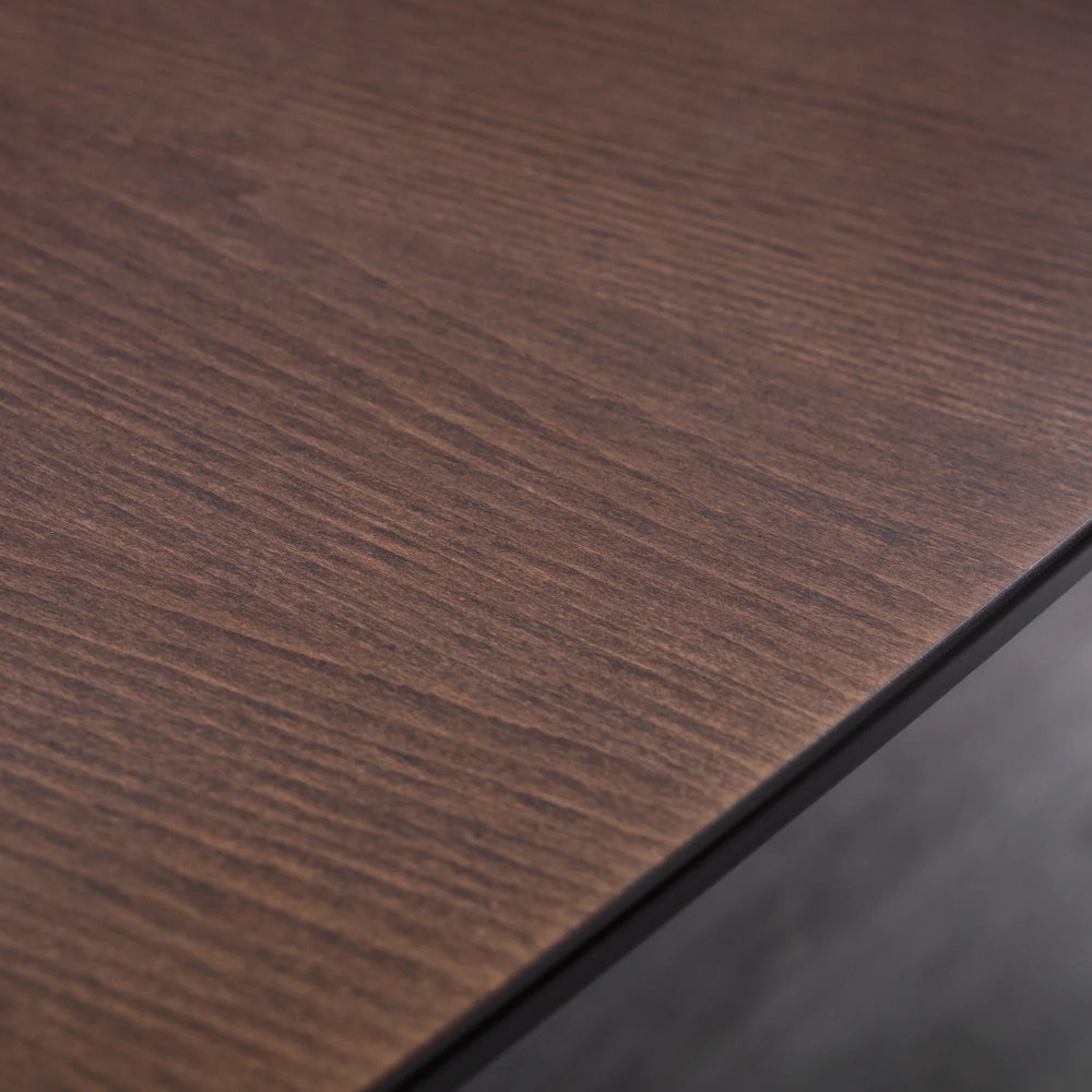 Kensington Extending Dining Table - Dark Brown - KEN201