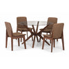 Kensington Dining Chair (Set of 2) - Dark Brown - KEN203