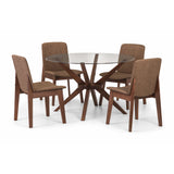 Kensington Dining Chair (Set of 2) - Dark Brown - KEN203