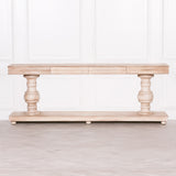Wooden Console Table with Drawers