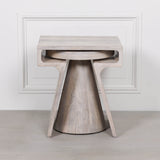 Blanchie Wooden Nesting Side Occasional Table