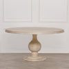 Blanche Wooden Round Dining Table 152cm