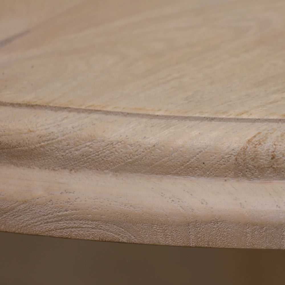 Blanche Wooden Round Dining Table 152cm