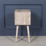 Blanchie Wooden Modern Bedside Table
