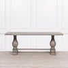 Wooden Rustic Rectangular Dining Table 210cm