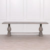 Wooden Rustic Rectangular Dining Table 260cm