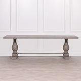 Wooden Rustic Rectangular Dining Table 260cm