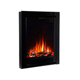 Ezee Glow Pulse Electric Fire With Glass Trim
