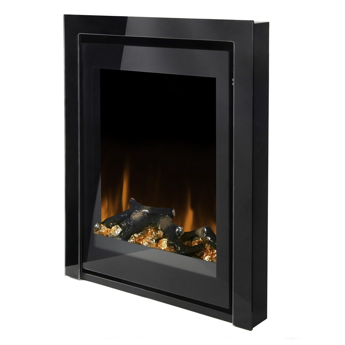 Ezee Glow Pulse Electric Fire With Glass Trim