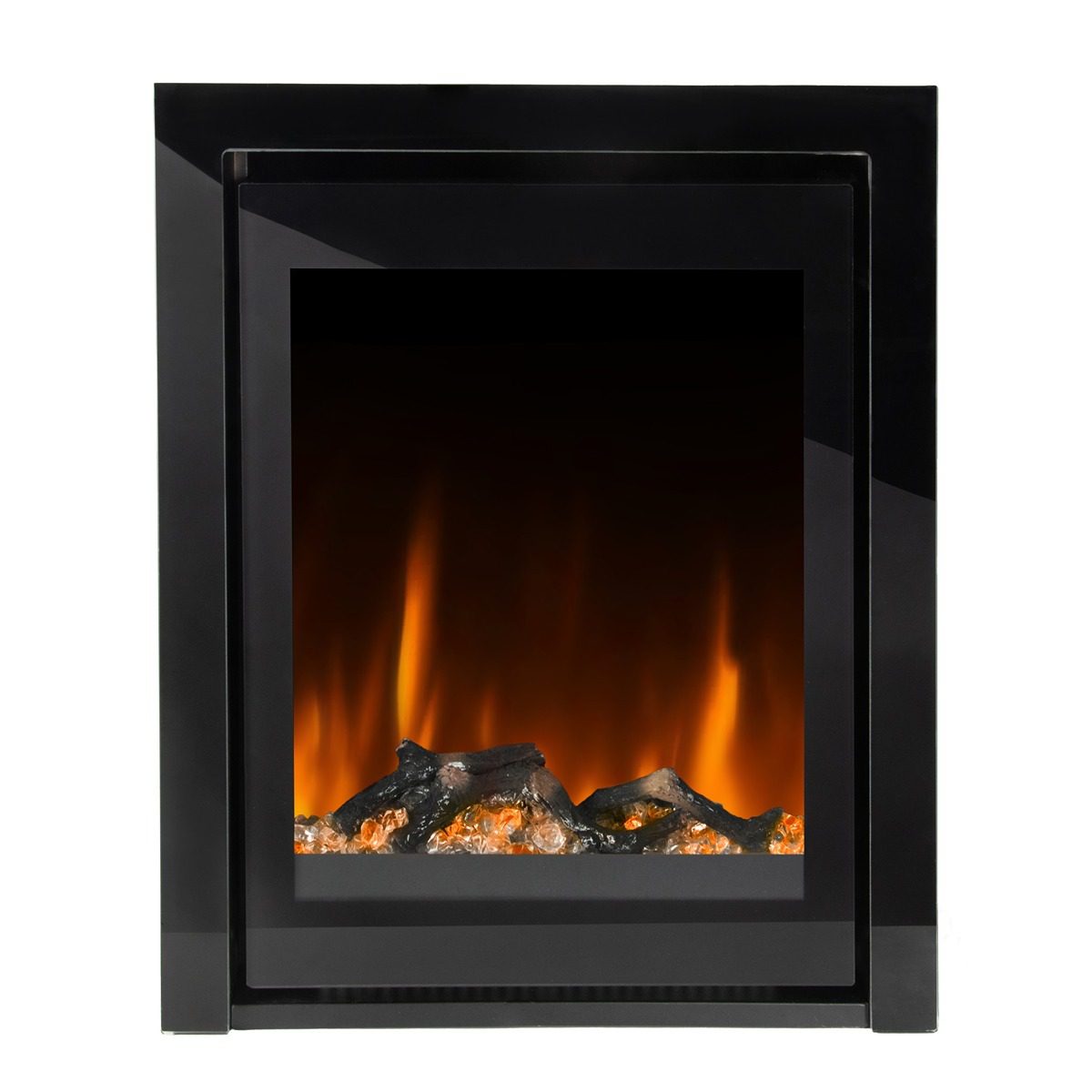 Ezee Glow Pulse Electric Fire With Glass Trim
