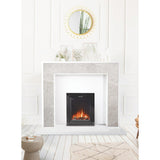Ezee Glow Pulse Electric Fire With Glass Trim