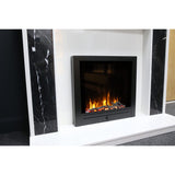 Ezee Glow Pulse Widescreen Electric Fire With Metal Trim