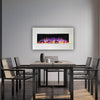 Ezee Glow Mini Zara 42" White Electric Fire
