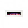 Ezee Glow Zara 50" White Electric Fire