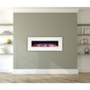 Ezee Glow Zara 50" White Electric Fire