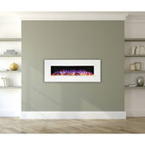 Ezee Glow Zara 50" White Electric Fire