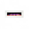Ezee Glow Xl Zara 72" White Electric Fire