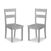 Kobe Dining Chair (Set of 2) - Grey - KOB302