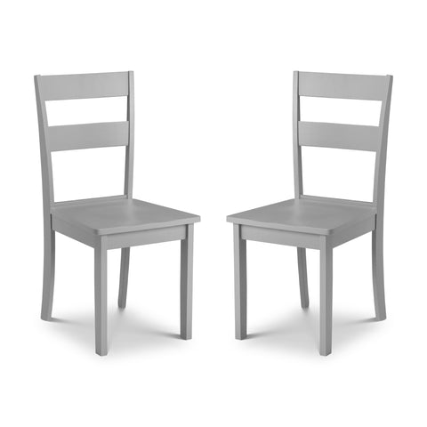 Kobe Dining Chair (Set of 2) - Grey - KOB302