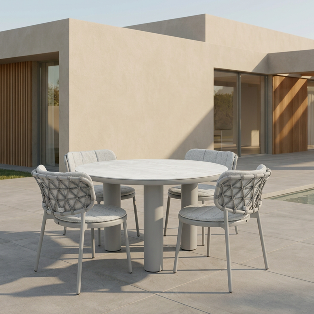 Image of KOKO 4-Seater Dining Table & Chairs