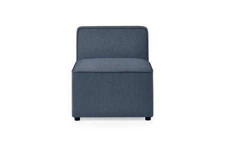 Lago Combination Sofa Single Seat Section - Blue