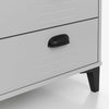 Lakers Locker 4 Drawer Chest - Grey - LAK002