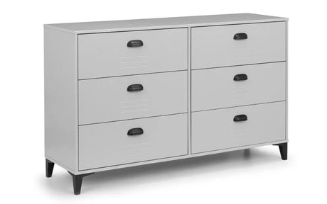 Lakers Locker 6 Drawer Wide Chest