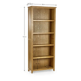 Mallory Tall Bookcase - Light Brown - MAL207