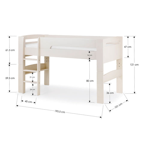 Pluto Midsleeper - Black - PLU105