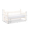 Versailles Daybed Only - White - VER002
