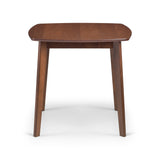 Lennox Square Table - Dark Brown - LEN001