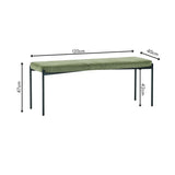 Leonie Bench - Green - LEO103